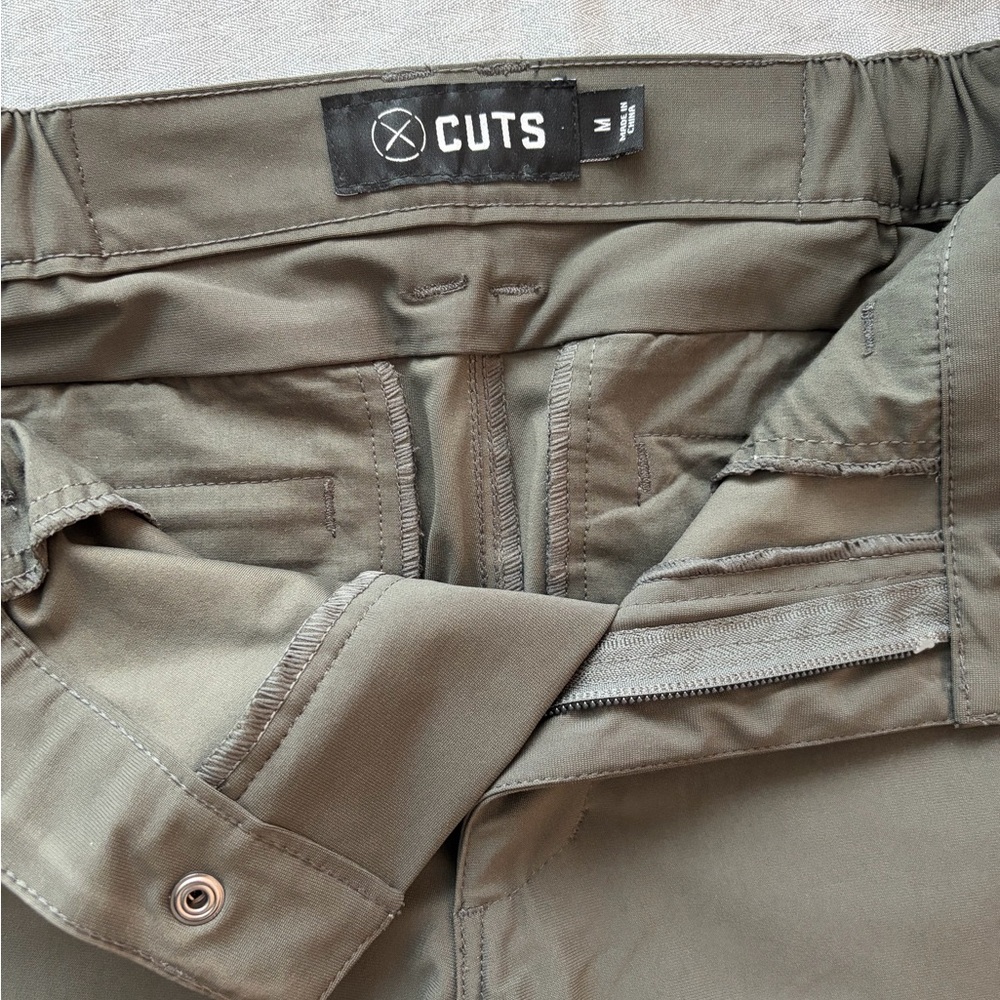 Cuts Clothing Men's AO Jogger Dark Pine slim-fit - Picture 2 of 3